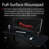 Arozzi Arena Moto Gaming Desk - Black Zwart