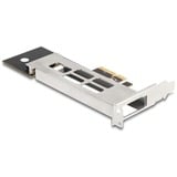 DeLOCK Mobile Rack PCI Express-kaart voor 1x M.2 NMVe SSD interface kaart 47028