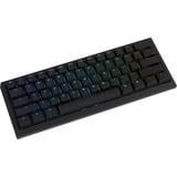 Ducky One X Mini Wireless, toetsenbord Zwart, US lay-out, 60%, Hot-swappable, PBT, 2.4 GHz | Bluetooth | USB-C
