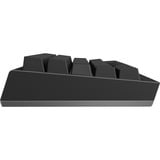 Ducky One X Mini Wireless, toetsenbord Zwart, US lay-out, 60%, Hot-swappable, PBT, 2.4 GHz | Bluetooth | USB-C