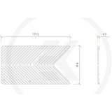 EKWB EK-Quantum Vector FE RTX 3080 Backplate Zilver