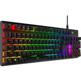 HyperX Alloy Origins, gaming toetsenbord Zwart, US lay-out, HyperX Red, RGB led