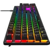 HyperX Alloy Origins, gaming toetsenbord Zwart, US lay-out, HyperX Red, RGB led