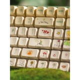 Iqunix F97 Floral Date RGB mechanisch gaming toetsenbord Groen, US lay-out (QWERTY), IQUNIX Little Prince, 96%, RGB leds, Hot-swappable, PBT, 2.4GHz | Bluetooth 5.1 | USB-C