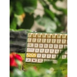 Iqunix F97 Floral Date RGB mechanisch gaming toetsenbord Groen, US lay-out (QWERTY), IQUNIX Little Prince, 96%, RGB leds, Hot-swappable, PBT, 2.4GHz | Bluetooth 5.1 | USB-C