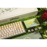 Iqunix F97 Floral Date RGB mechanisch gaming toetsenbord Groen, US lay-out (QWERTY), IQUNIX Little Prince, 96%, RGB leds, Hot-swappable, PBT, 2.4GHz | Bluetooth 5.1 | USB-C