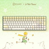 Iqunix F97 Floral Date RGB mechanisch gaming toetsenbord Groen, US lay-out (QWERTY), IQUNIX Little Prince, 96%, RGB leds, Hot-swappable, PBT, 2.4GHz | Bluetooth 5.1 | USB-C