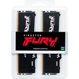 Kingston FURY 64 GB DDR5-5600 Kit werkgeheugen Zwart, KF556C40BBAK2-64, Beast RGB, XMP