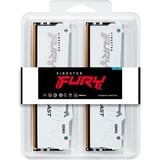 Kingston FURY 64 GB DDR5-6000 Kit werkgeheugen Wit, KF560C30BWAK2-64, Beast RGB, XMP