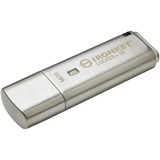 Kingston IronKey Locker+ 50 16 GB usb-stick aluminium, USB 3.2 Gen 1