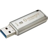 Kingston IronKey Locker+ 50 16 GB usb-stick aluminium, USB 3.2 Gen 1