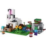 LEGO Minecraft - De Konijnenhoeve Constructiespeelgoed 21181