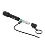 Ledlenser P3R zaklamp Zwart, 200 lm, 6000-7500K