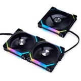 Lian Li UNI FAN SL120V2 Triple Pack case fan Zwart, RGB leds, 4-pins PWM fan-connector, incl. controller 