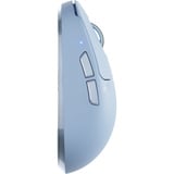 Pulsar TenZ Medium Signature Edition 2.0 Gaming Mouse - Misty Blue Lichtblauw, 42.000 dpi, 8K, 2.4GHz
