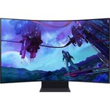 Samsung Odyssey Ark G97NC 55" 4K Ultra HD curved gaming monitor Zwart, 1x DisplayPort, 3x HDMI, 2x USB-C, 2x USB-A, 1x RJ-45, 165 Hz, 3x HDMI, DisplayPort, 2x USB-A, 2x USB-B, 2x USB-C, Wi-Fi 5, BT, RJ-45, 165 Hz