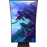 Samsung Odyssey Ark G97NC 55" 4K Ultra HD curved gaming monitor Zwart, 1x DisplayPort, 3x HDMI, 2x USB-C, 2x USB-A, 1x RJ-45, 165 Hz, 3x HDMI, DisplayPort, 2x USB-A, 2x USB-B, 2x USB-C, Wi-Fi 5, BT, RJ-45, 165 Hz
