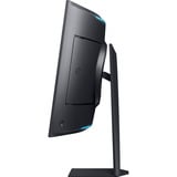 Samsung Odyssey Ark G97NC 55" 4K Ultra HD curved gaming monitor Zwart, 1x DisplayPort, 3x HDMI, 2x USB-C, 2x USB-A, 1x RJ-45, 165 Hz, 3x HDMI, DisplayPort, 2x USB-A, 2x USB-B, 2x USB-C, Wi-Fi 5, BT, RJ-45, 165 Hz