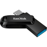 SanDisk Ultra Dual Drive Go 32 GB usb-stick Zwart, USB-A 3.2 (5 Gbit/s), USB-C 3.2 (5 Gbit/s)