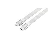 Sitecom USB-C naar USB-C Full Feature-kabel, 100 cm Wit