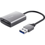 Trust Dalyx Snelle USB-kaartlezer van aluminium Aluminium