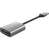 Trust Dalyx Snelle USB-kaartlezer van aluminium Aluminium