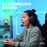 Trust GXT 490 Fayzo 7.1 USB  over-ear gaming headset Zwart, RGB | PC | PlayStation 4 | PlayStation 5