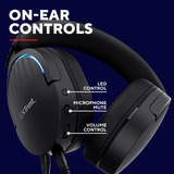 Trust GXT 490 Fayzo 7.1 USB  over-ear gaming headset Zwart, RGB | PC | PlayStation 4 | PlayStation 5