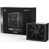 be quiet! Dark Power 12 modulaire 1000 watt voeding  Zwart, 8x PCIe
