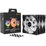 be quiet! be quiet! LW LX140MM PWM Reversed 3P bk RGB case fans Zwart, 3 stuks, 140 x 140 x 25 mm