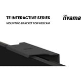 iiyama ProLite TE6513A-B3AG 64.5" 4K UHD touchscreen monitor Zwart, HDMI, DisplayPort, USB-C, Audio, LAN, WiFi-6E, BT 5.0, Android, Touch