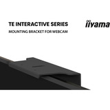 iiyama ProLite TE6513A-B3AG 64.5" 4K Ultra HD touchscreen monitor Zwart, 1x DisplayPort, 2x HDMI, 3x USB-C, 5x USB-A, 2x RJ-45, HDMI, DisplayPort, USB-C, Audio, LAN, WiFi-6E, BT 5.0, Android, Touch