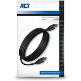 ACT Connectivity 2,5 meter HDMI 4K High Speed kabel v2.0 HDMI-A male - HDMI-A male Zwart