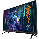 AORUS FV43U  43" 4K UHD gaming monitor Zwart, 2x HDMI, DisplayPort, USB-C, 2x USB-A 3.2 (5 Gbit/s), USB-B 3.0, USB-C, 144 Hz