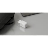 Belkin BoostCharge Pro 2-poorts USB-C GaN-wandlader met PPS (65 W) + USB-C/USB-C-kabel Wit