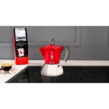 Bialetti Moka Induction 6946 espressomachine Rood/zilver, 6-kops