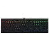 CHERRY MX 10.0N RGB, toetsenbord Zwart, EU lay-out (QWERTY), Cherry MX Low Profile Speed, RGB, ABS