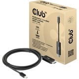 Club 3D mini DisplayPort 1.4 naar HDMI kabel Zwart, 1.8 meter