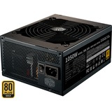 Cooler Master MWE Gold 1050 - V2, 1050 Watt voeding Zwart, 4x PCIe, kabelmanagement