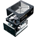 Cooler Master MWE Gold 1050 - V2, 1050 Watt voeding  Zwart, 4x PCIe, kabelmanagement