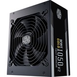 Cooler Master MWE Gold 1050 - V2, 1050 Watt voeding  Zwart, 4x PCIe, kabelmanagement