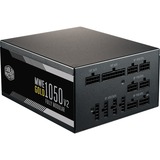 Cooler Master MWE Gold 1050 - V2, 1050 Watt voeding  Zwart, 4x PCIe, kabelmanagement