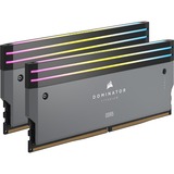 Corsair 32 GB DDR5-6000 Kit werkgeheugen Grijs, CMP32GX5M2B6000Z30, Dominator Titanium RGB, EXPO