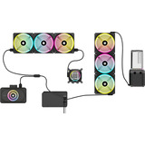 Corsair HX1500i SHIFT modulaire 1500 watt voeding  Zwart, 2x 12V-2x6, 4x PCIe