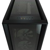 Corsair iCUE 5000X RGB Tower-behuizing Zwart | 2x USB-A 3.2 (5 Gbit/s) | USB-C 3.2 (5 Gbit/s) | Audio | Window-kit