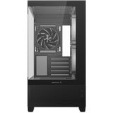 DeepCool CG380 3F midi tower behuizing Zwart | 2x USB-A | 1x USB-C | RGB | Window