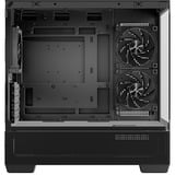 DeepCool CG380 3F midi tower behuizing Zwart | 2x USB-A | 1x USB-C | RGB | Window