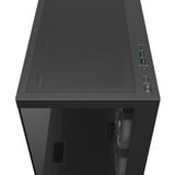 DeepCool CG380 3F midi tower behuizing Zwart | 2x USB-A | 1x USB-C | RGB | Window