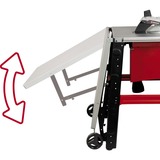 EINHELL Zaagtafel TE-TS 315 U tafelcirkelzaag Rood/zwart