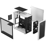Fractal Design Focus 2 White TG Clear Tint Tower-behuizing Wit | Window-Kit